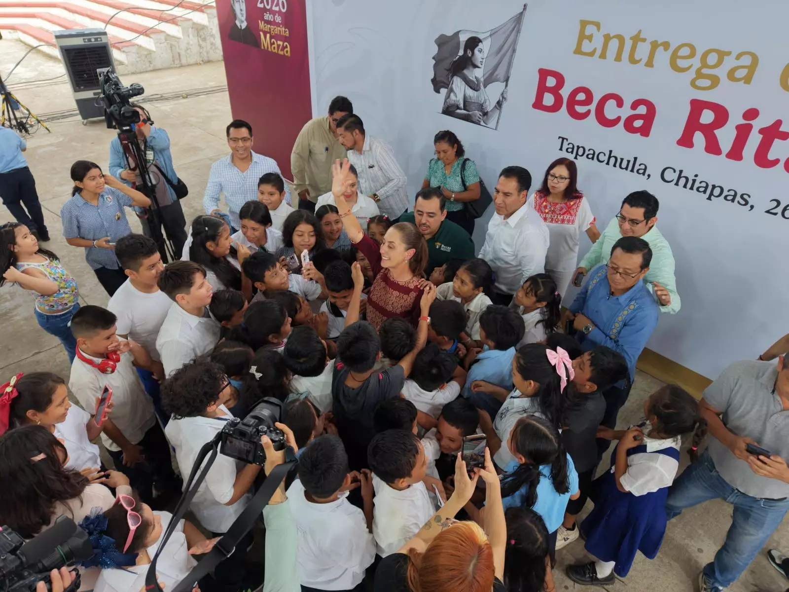 Presidenta Claudia Sheinbaum concluye gira por Chiapas con cooperación internacional y respaldo ciudadano